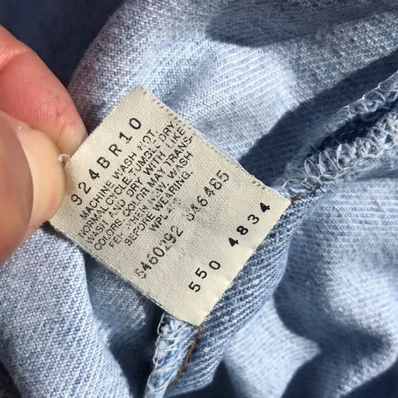 Levi’s Vintage USA uses jeans 34/35 inseam 30